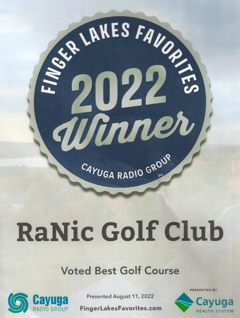 RaNic Golf Club - Finger Lakes Favorites 2022 by Cayuga Radio Group RaNic Golf Club - Finger Lakes Favorites 2022 by Cayuga Radio Group