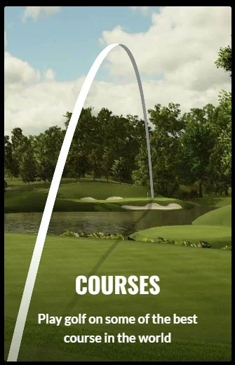 RaNic Golf Club - Trackman Golf Simulator Main Menu